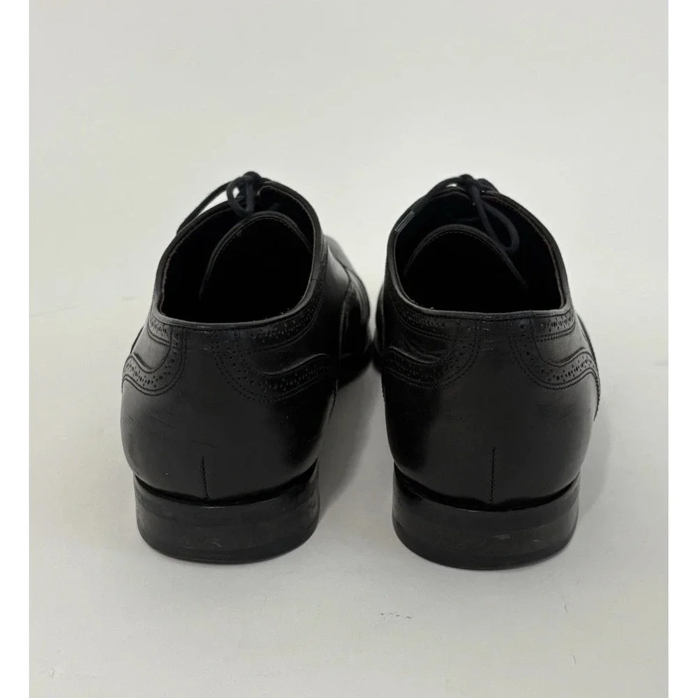 TO BOOT NEW YORK Adam Derrick Men's 13 Black Leather Brogue Captoe Oxford Shoes